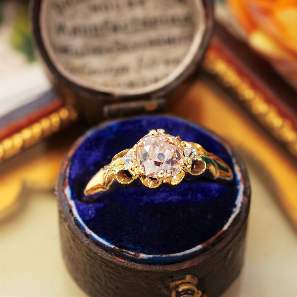 Very Special Date 1875 Victorian Diamond Ring