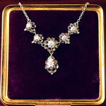 Vintage Regional Continenta Diamond Necklace