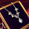 Vintage Regional Continenta Diamond Necklace