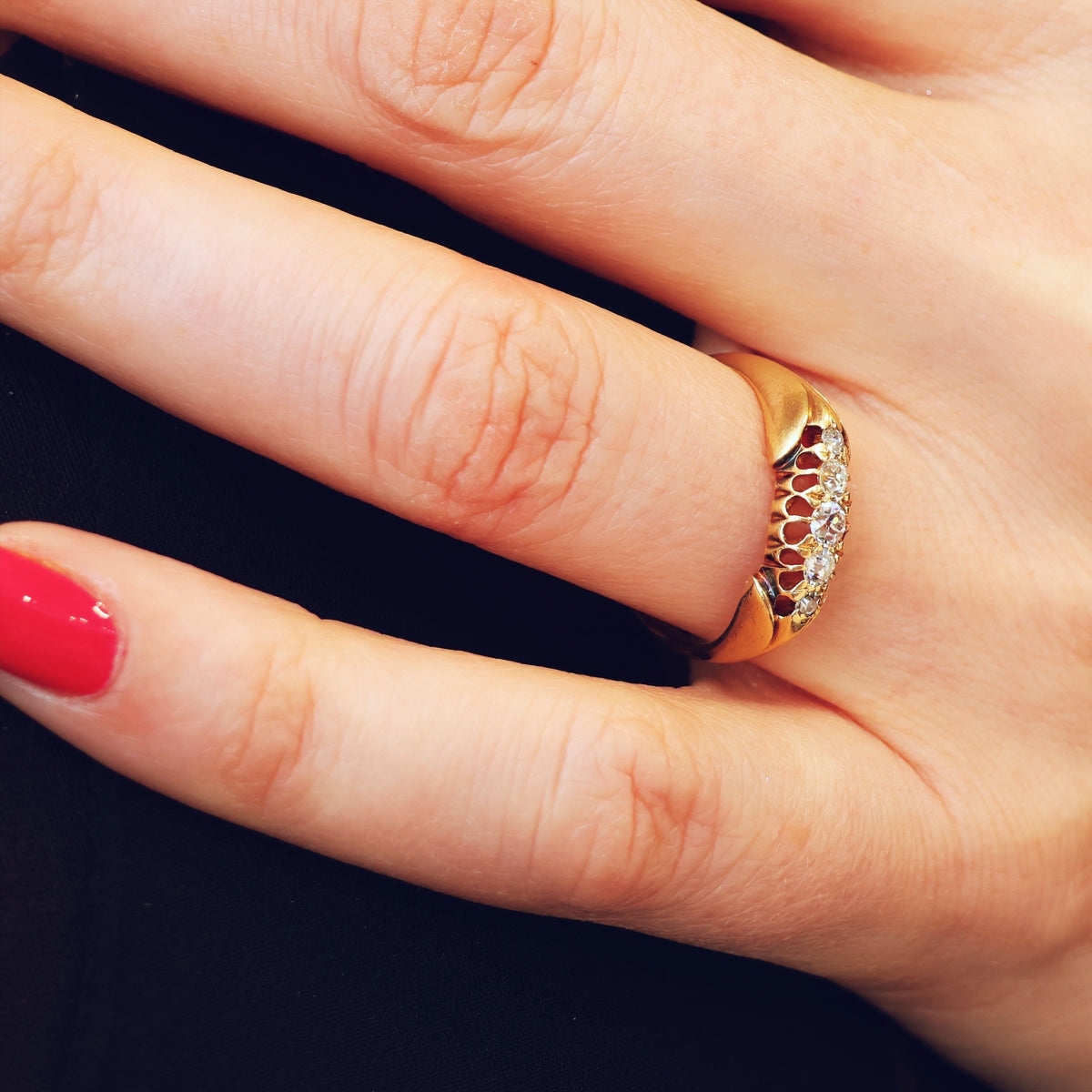 Antique Date 1908 Diamond Engagement Ring