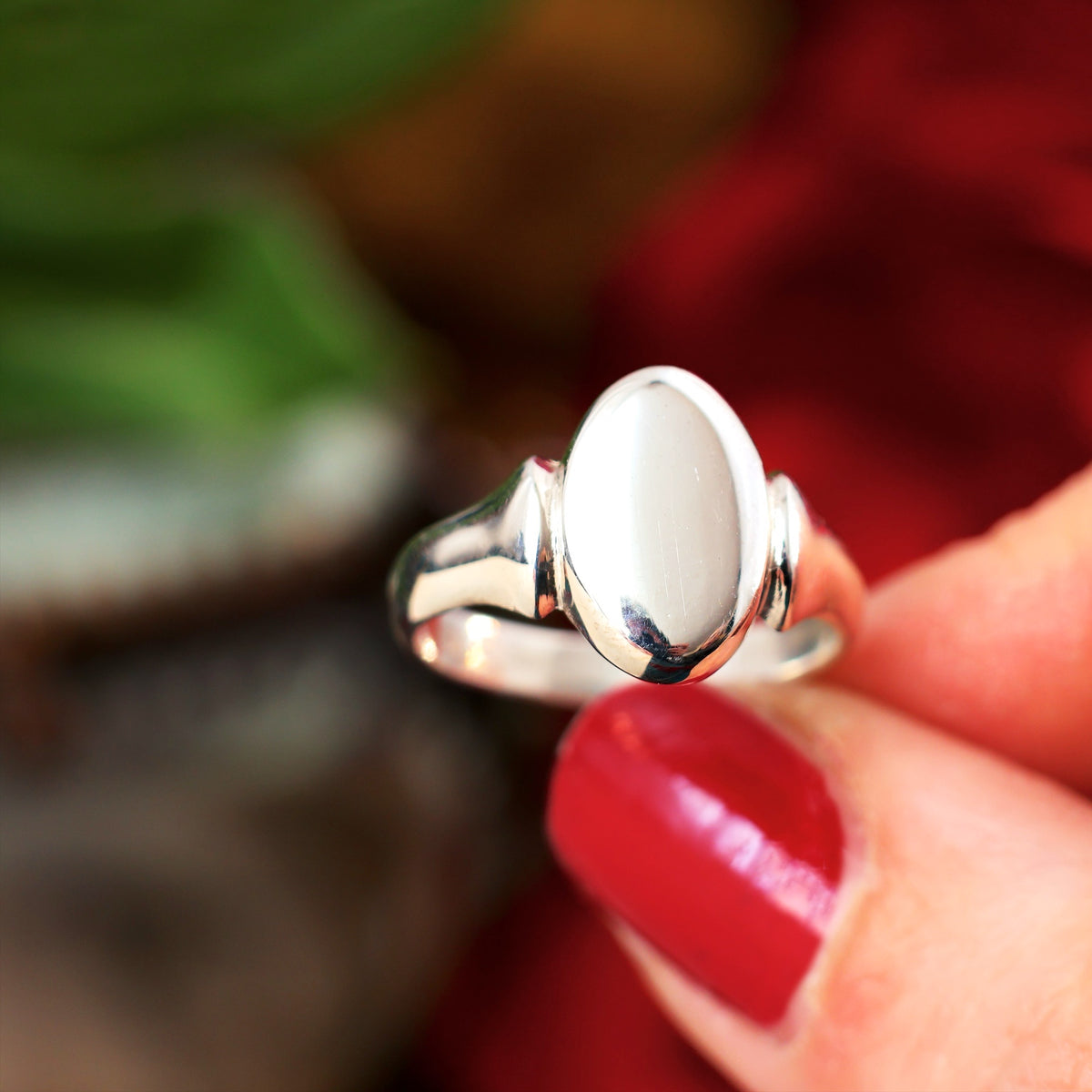 Silver Signet Ring