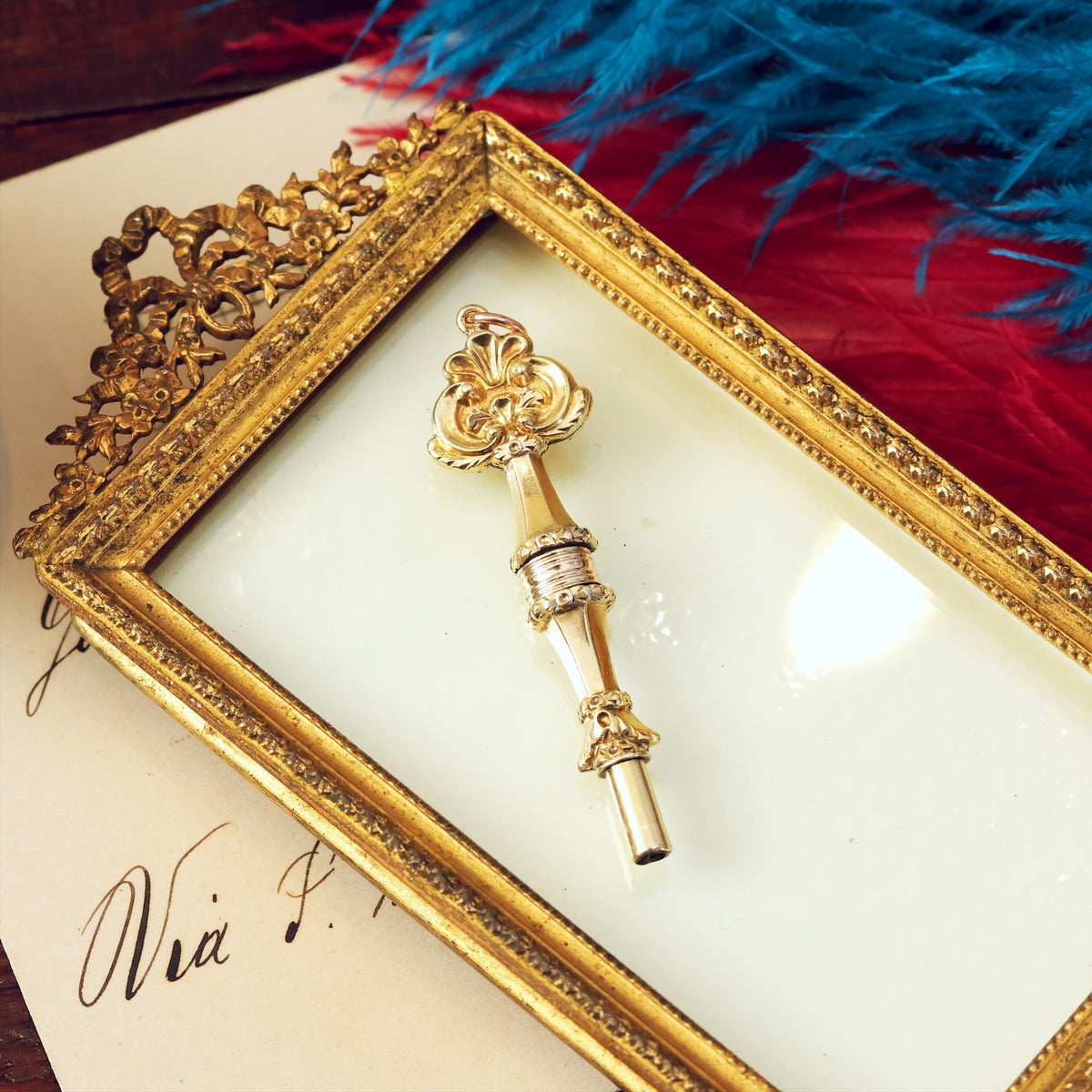 Gorgeously Ornamental Antique Georgian Watch Key