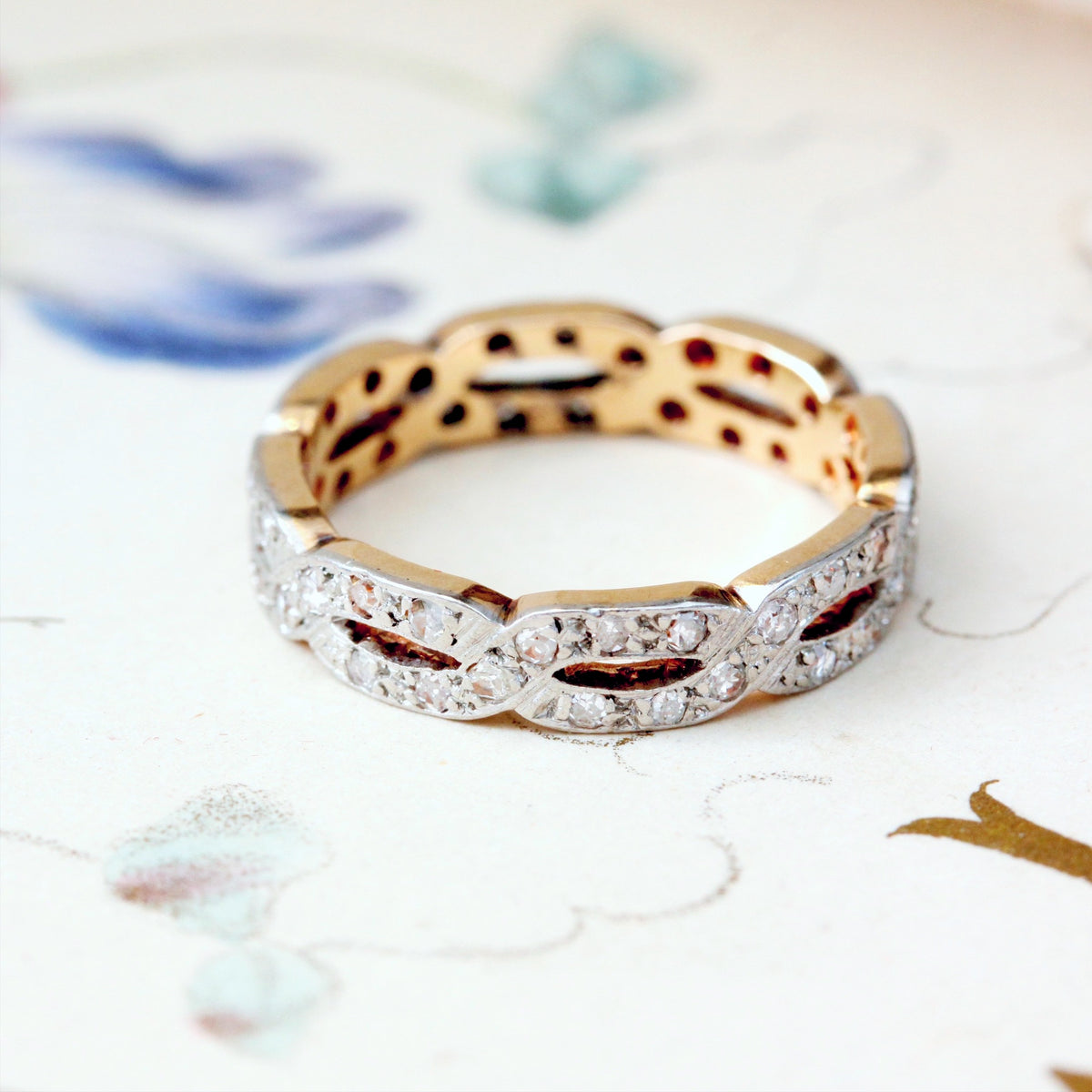 Handmade Diamond Eternity Ring