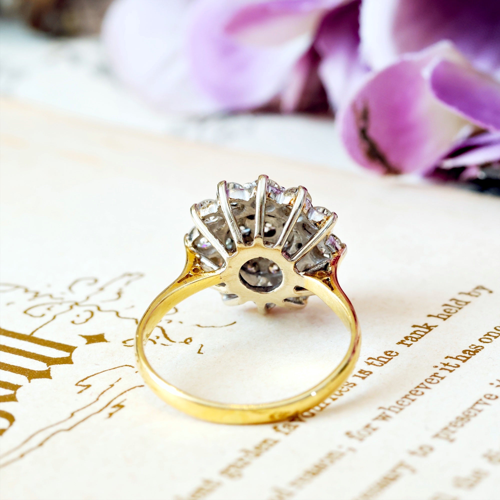 Retro Cocktail Cluster Ring online