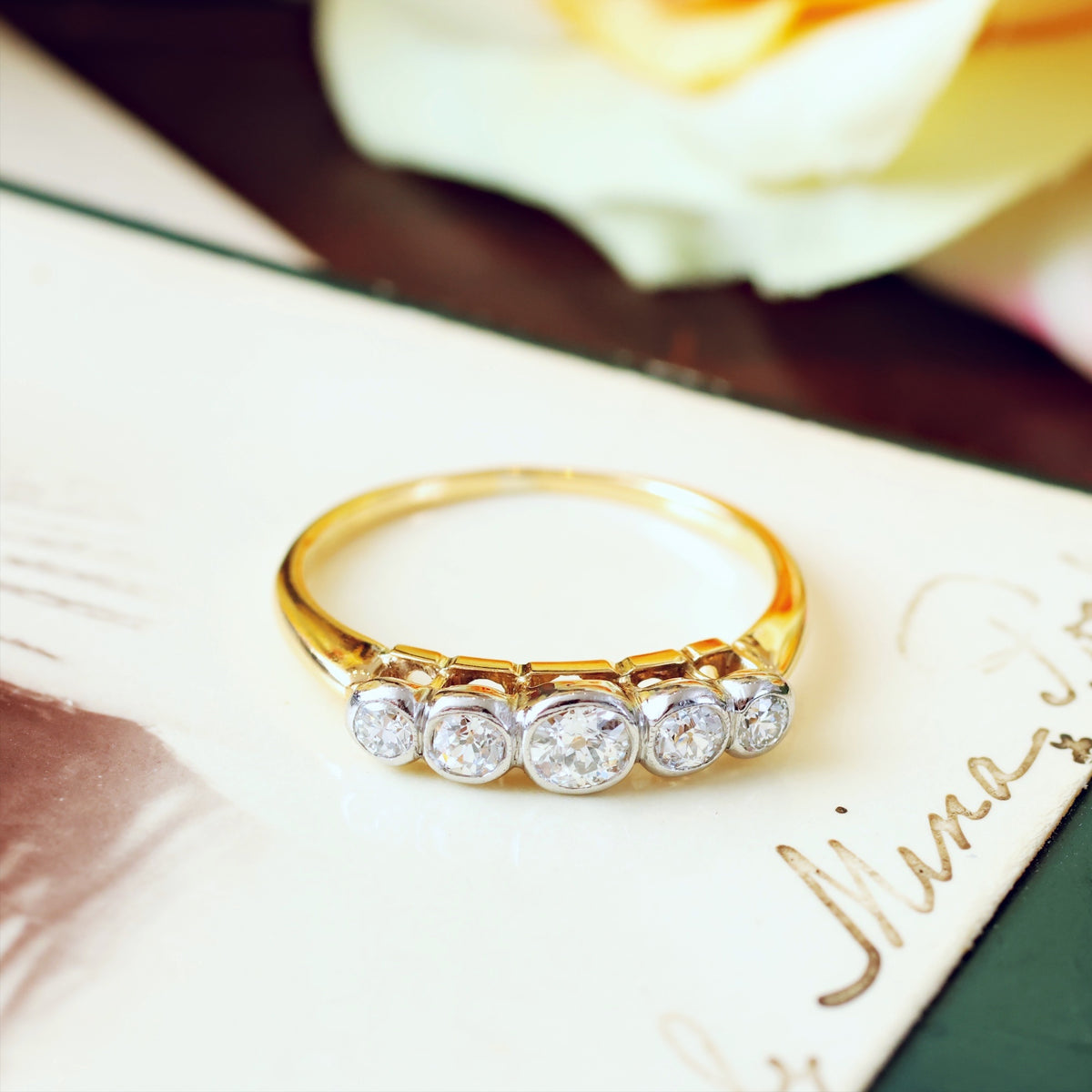 Vintage Diamond Engagement Ring