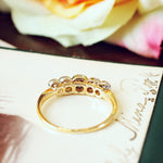Fabulously Glittery Vintage Diamond Engagement Ring