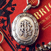 Victorian Amity, Eternity, Infinity Silver Locket & Collarette