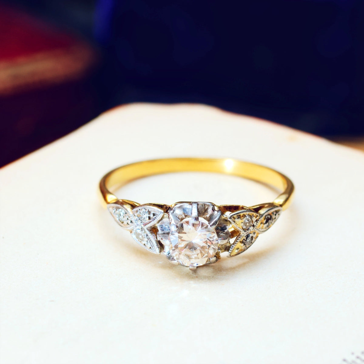 Vintage Diamond Engagement Ring