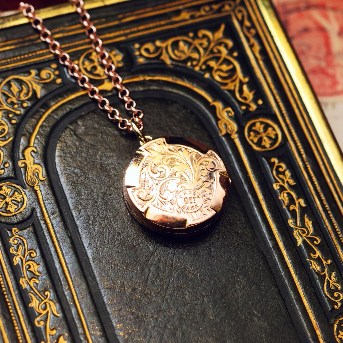 Miniature Antique Gold Locket