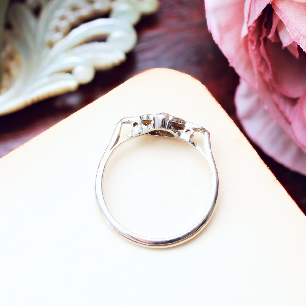 Vintage Darling! Diamond Daisy Cluster Ring