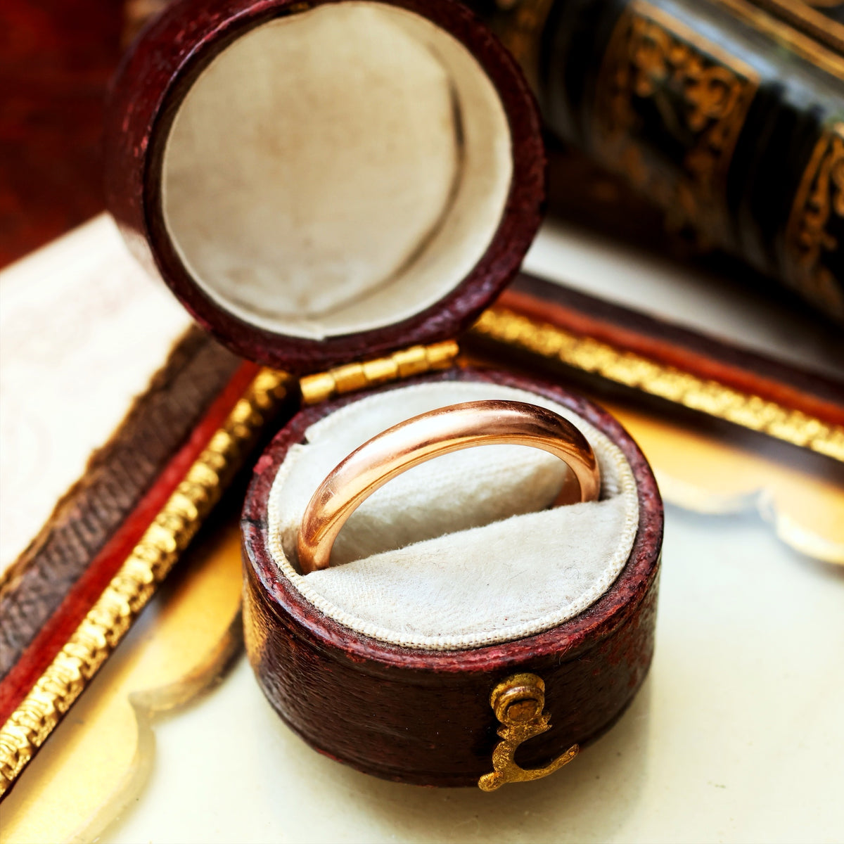 Vintage Date 1938 9ct Gold Wedding Ring