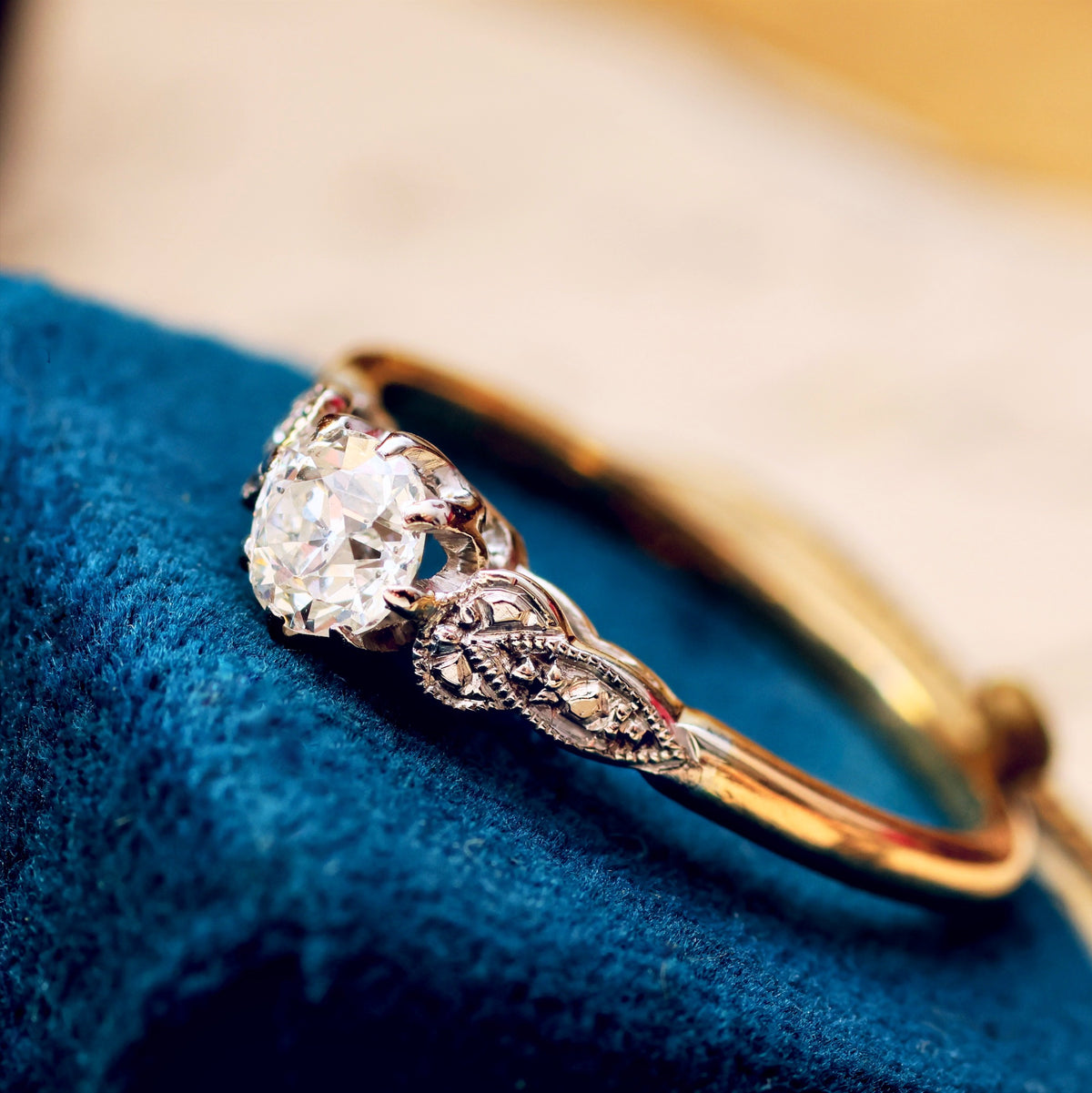 Vintage Diamond Engagement Ring