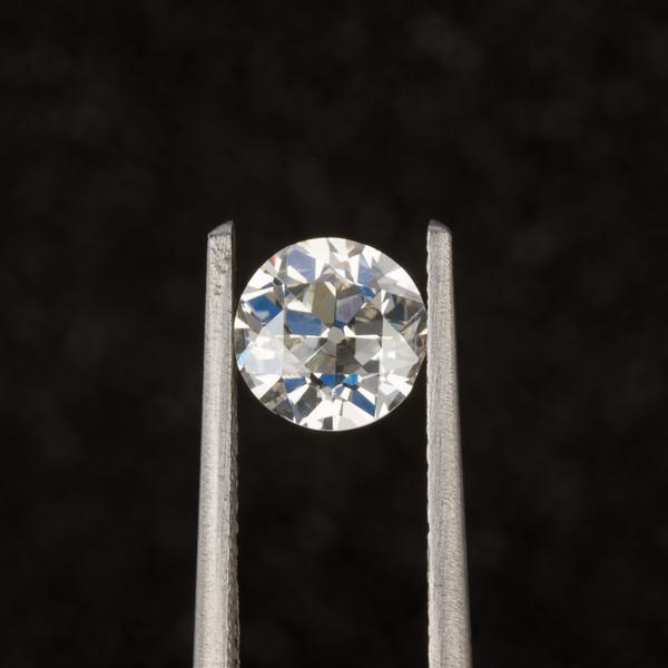 Beautiful Half Carat Vintage Diamond Earring Studs