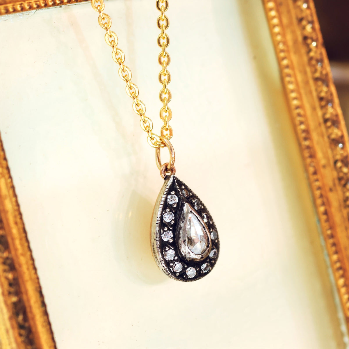 Antique Pear Shaped Pendant