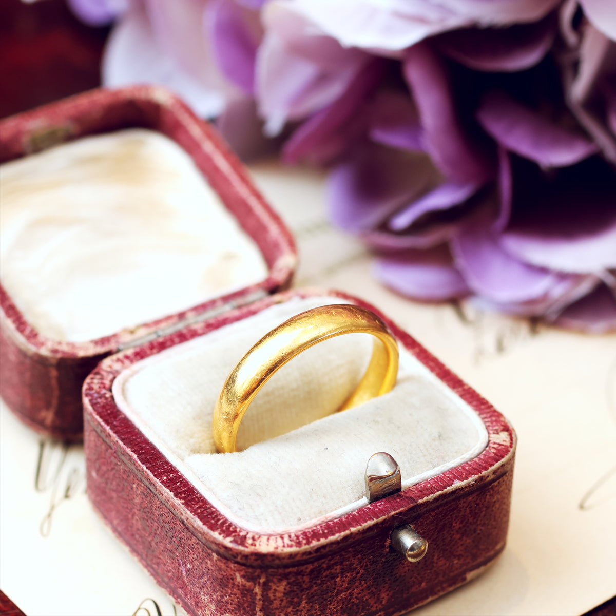 Vintage Date 1920 Gent's Wedding Band Ring