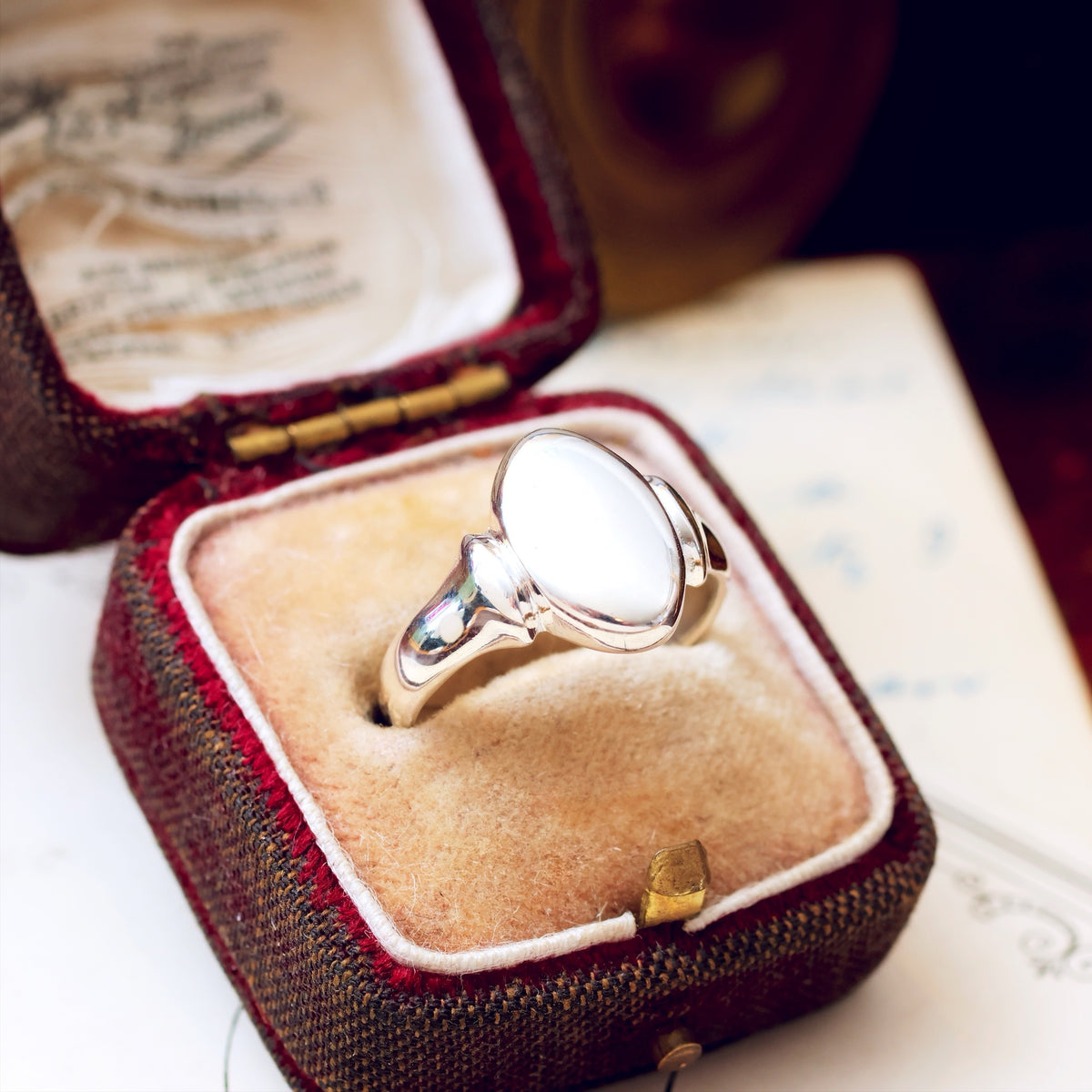 Silver Signet Ring