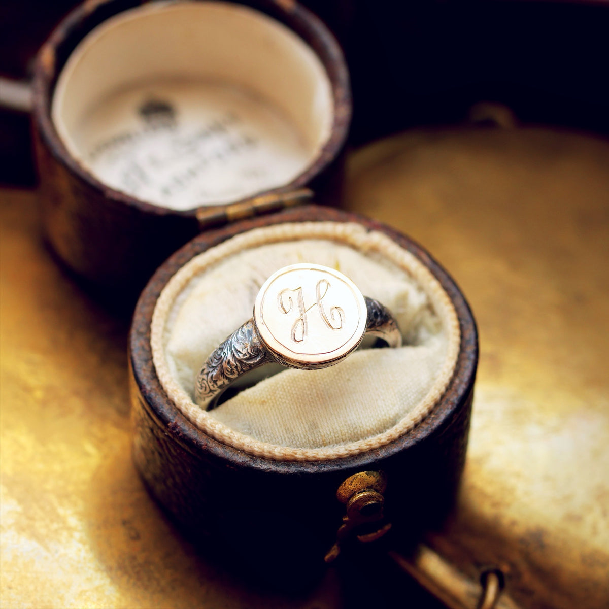 Georgian Style Silver Signet Ring