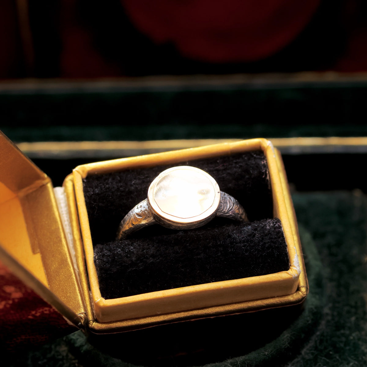 Georgian Style Silver Signet Ring