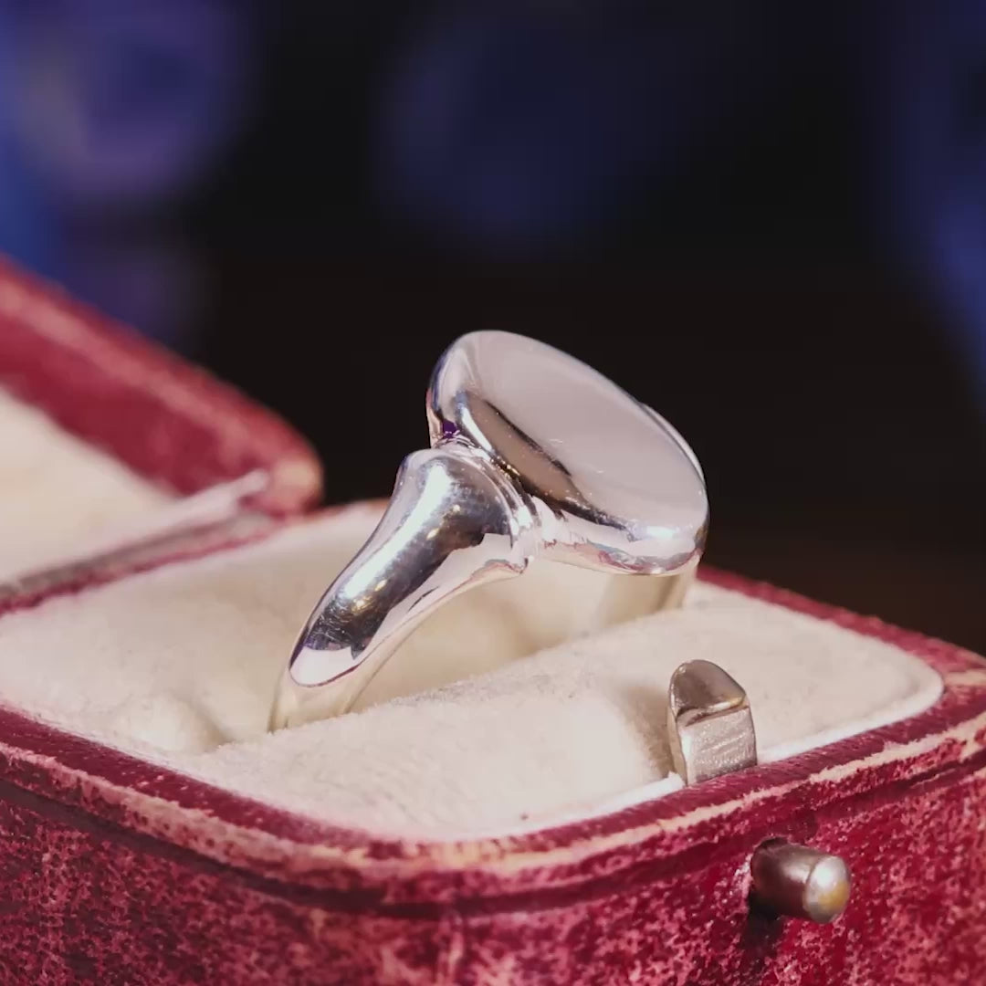 Silver Signet Ring