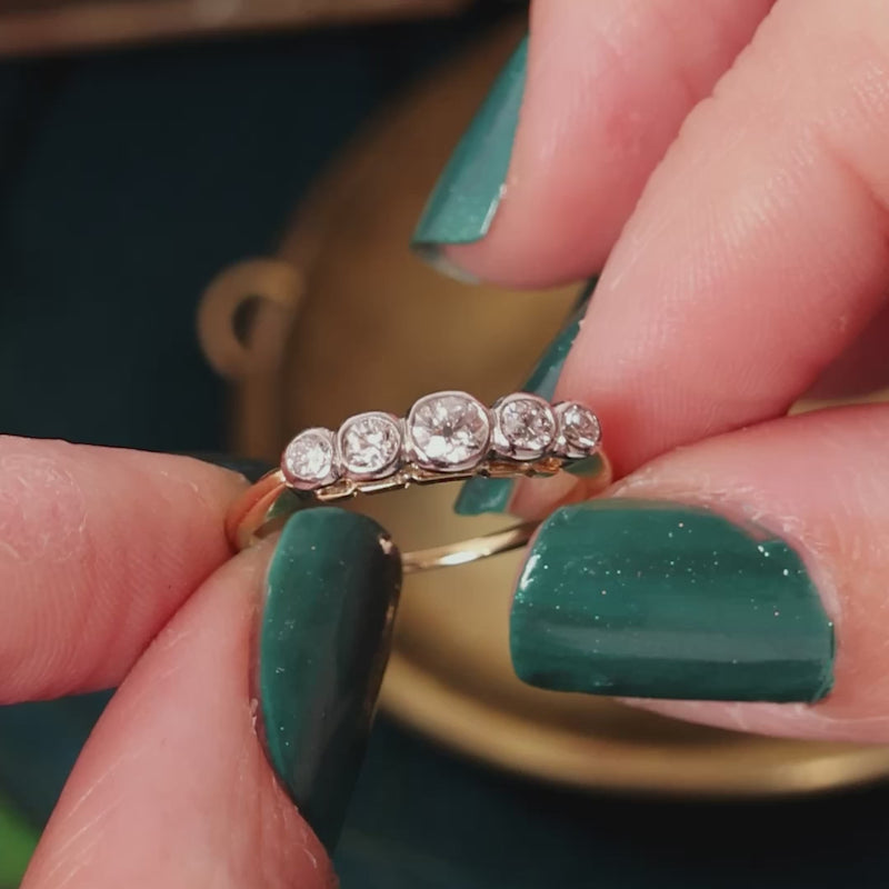 Vintage Diamond Engagement Ring