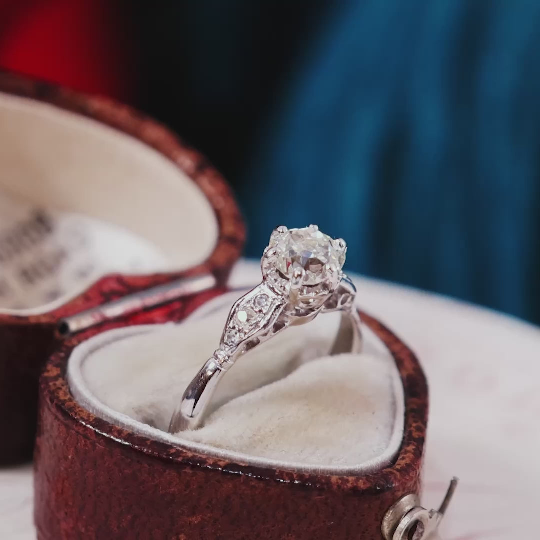 Vintage Diamond Engagement Ring