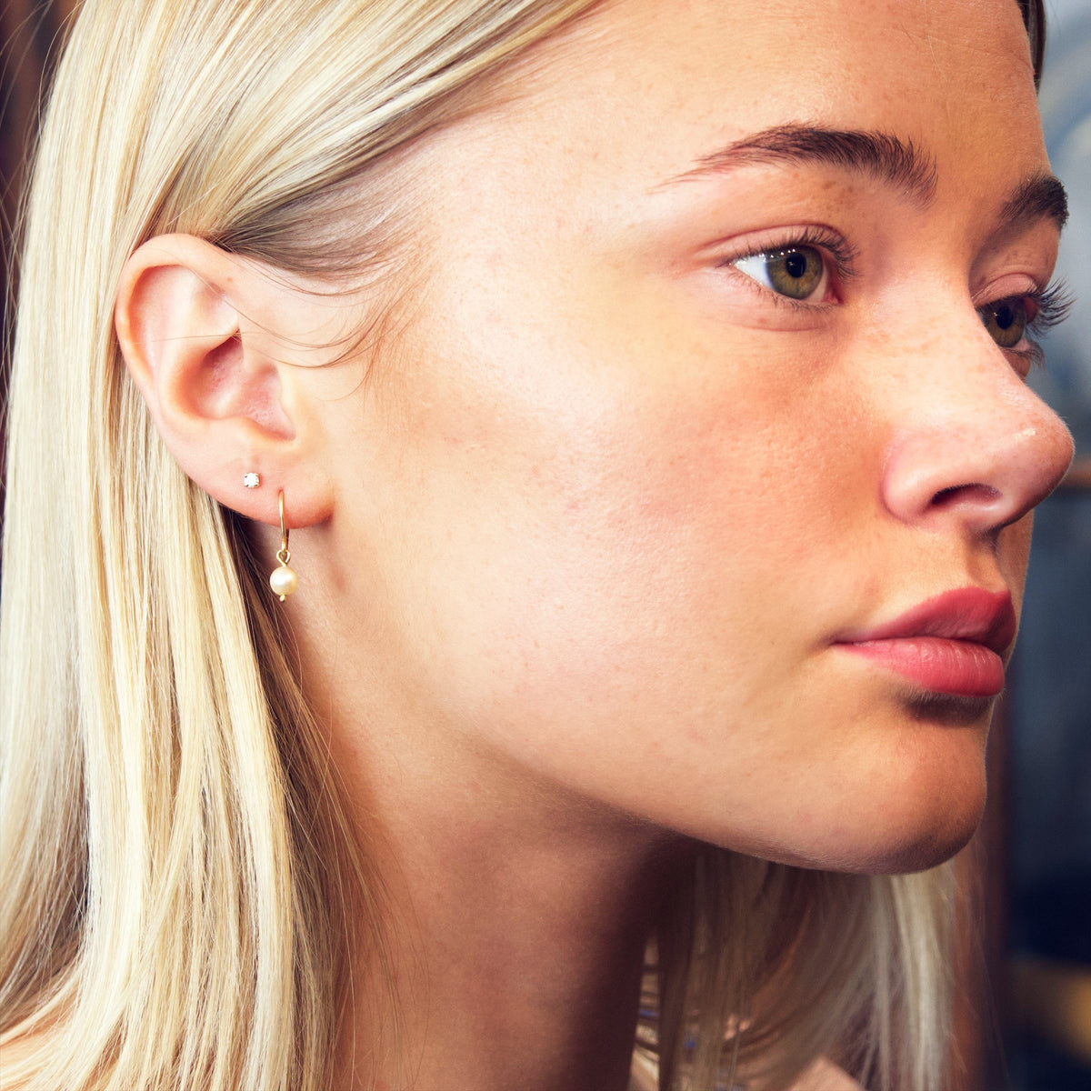 Saltwater Cultured Pearl Drop Earrings