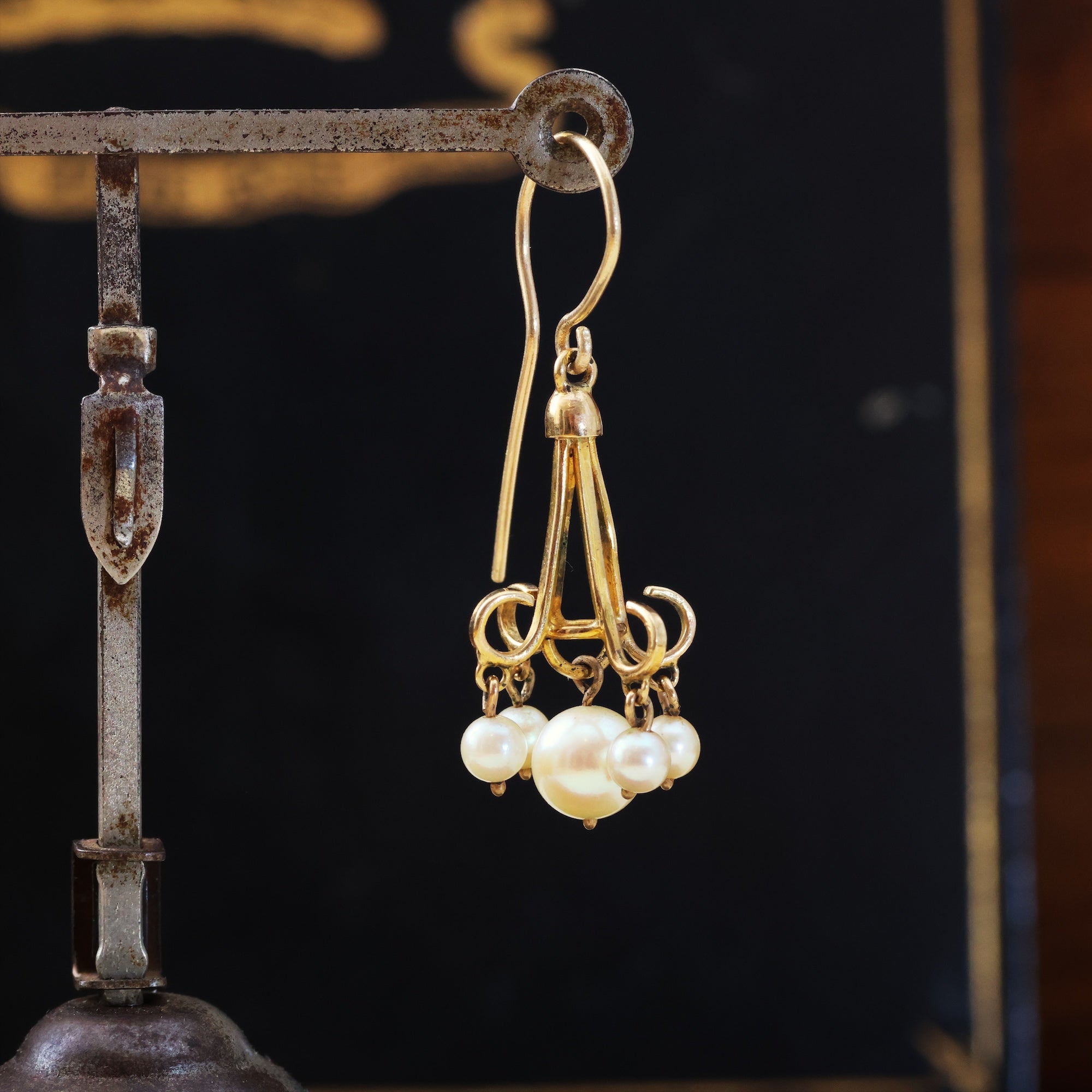 Jaques Esterel, Timeless Peal orders and Gold Vintage Earrings