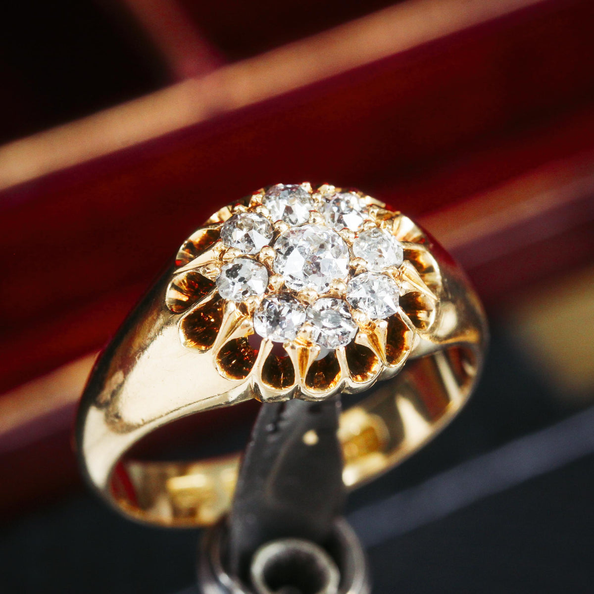 Date 1902 Diamond Cluster Ring