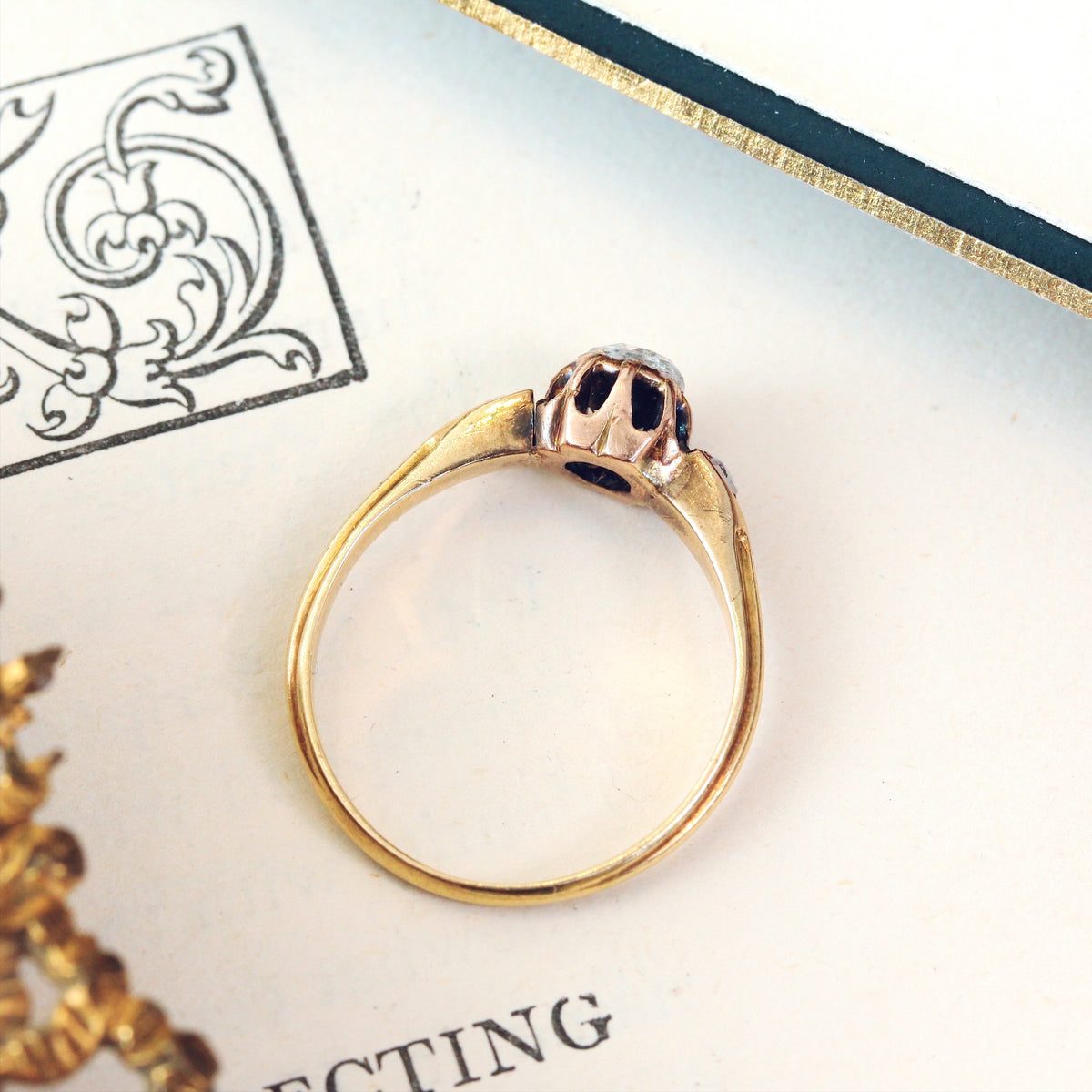 Bless'd Antique Rose Cut Diamond Ring