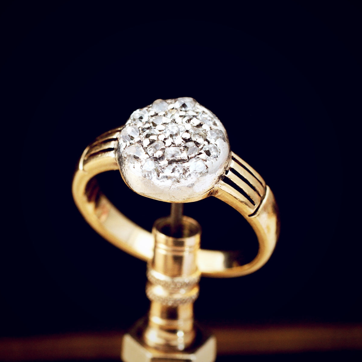 Victorian Hand Cut Diamond Ring