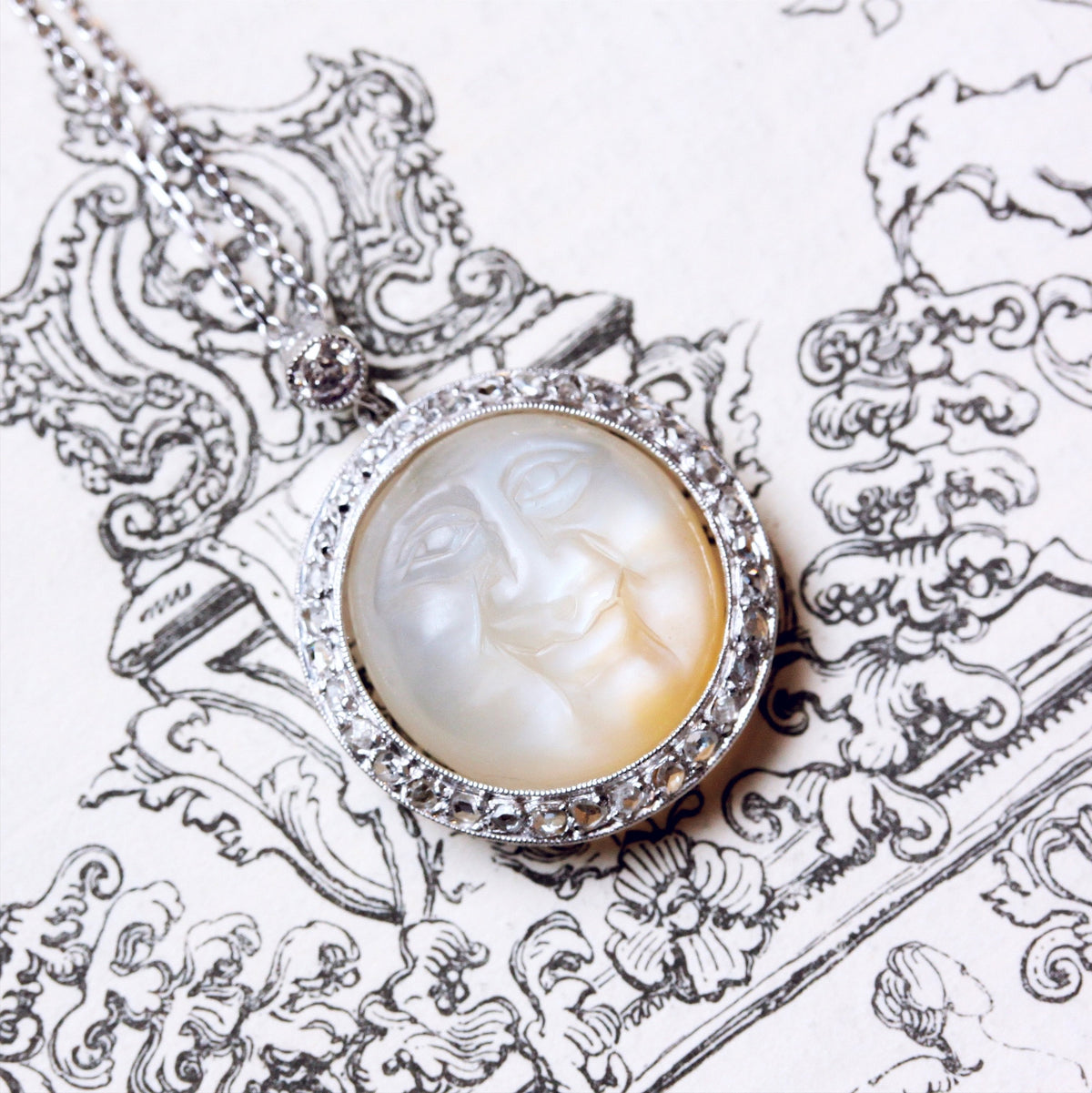 Man in the Moon Pendant