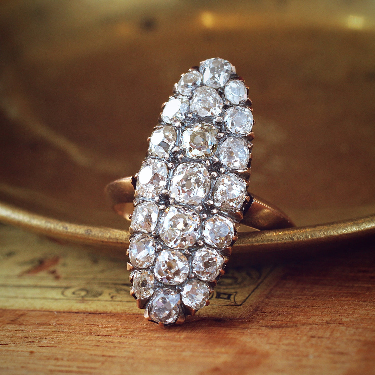 Antique Continental Diamond Ring