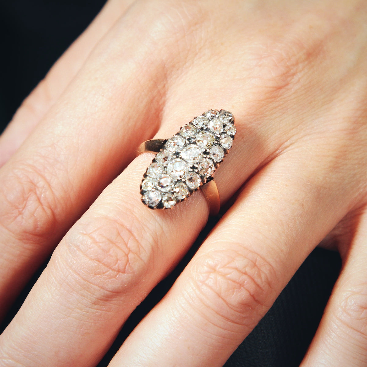 Antique Continental Diamond Ring