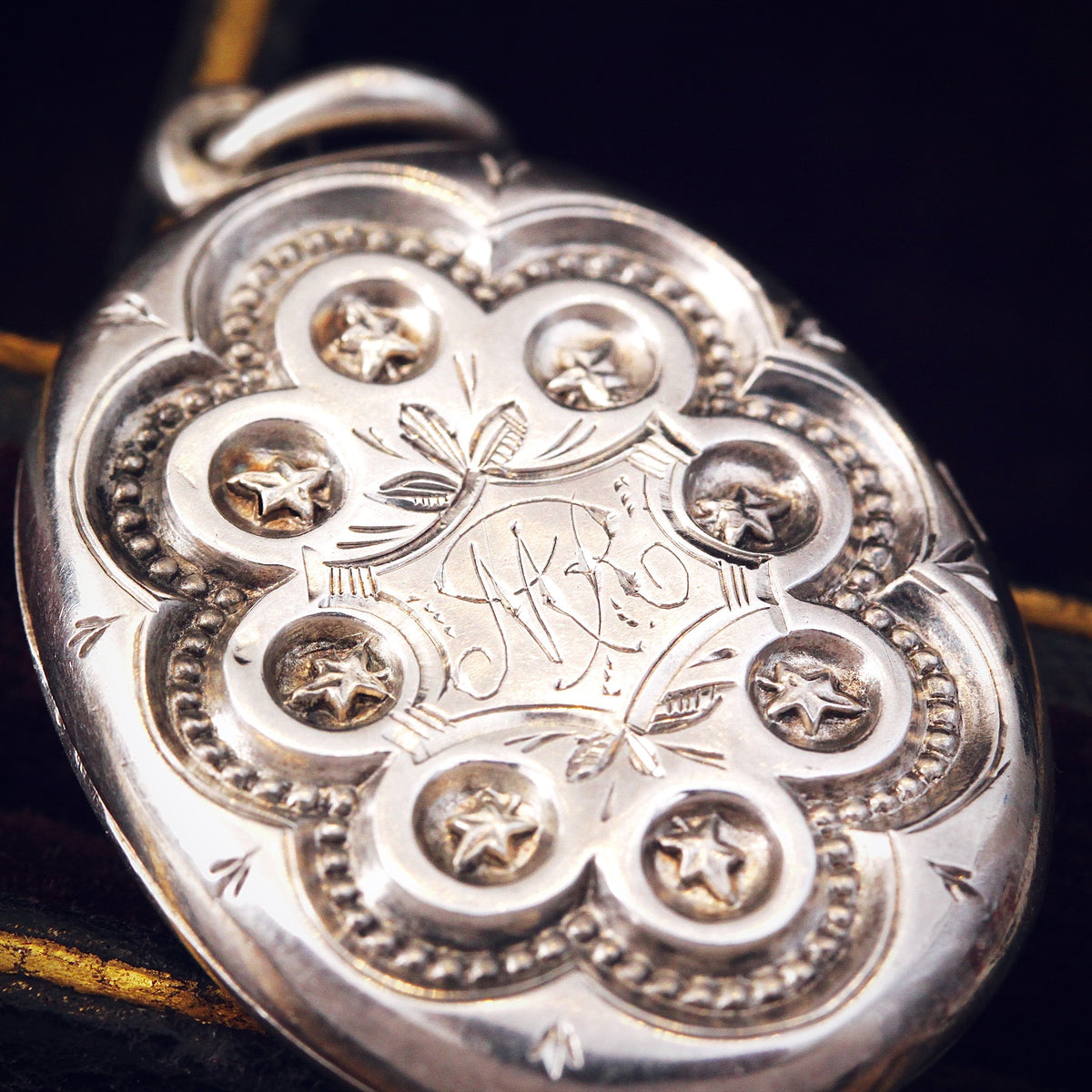 Antique Late Victorian Silver Locket