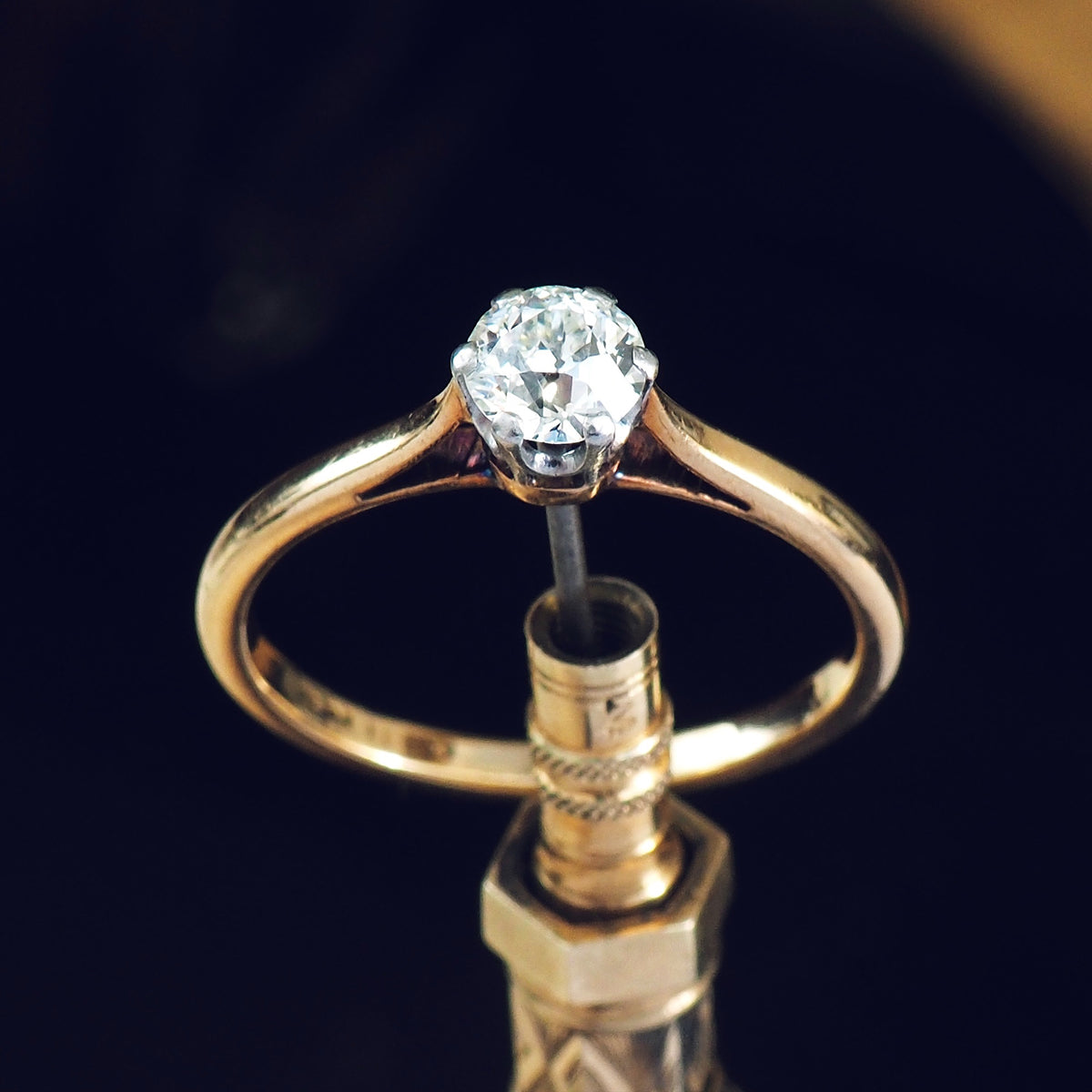 Simply Perfect! Antique 'Tiffany' Style Diamond Engagement Ring