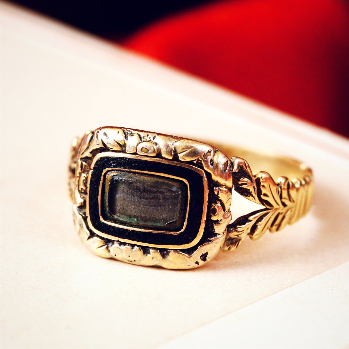 Tiniest Love for E. Kent Mourning Ring