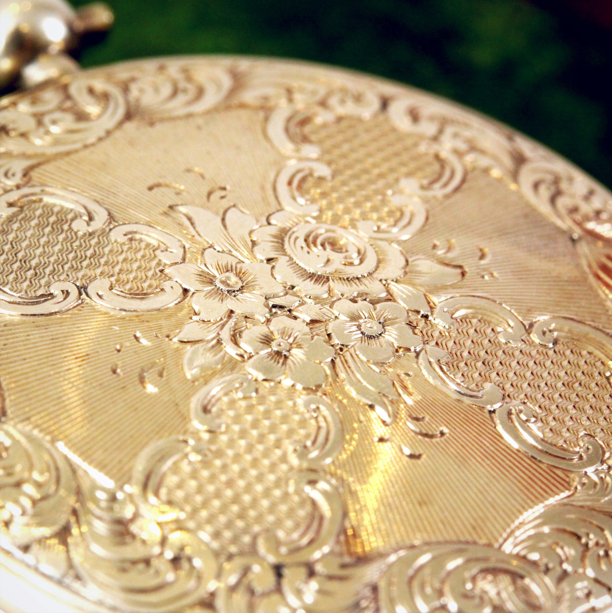 Fabulous Early Victorian Gold Watch Style Locket