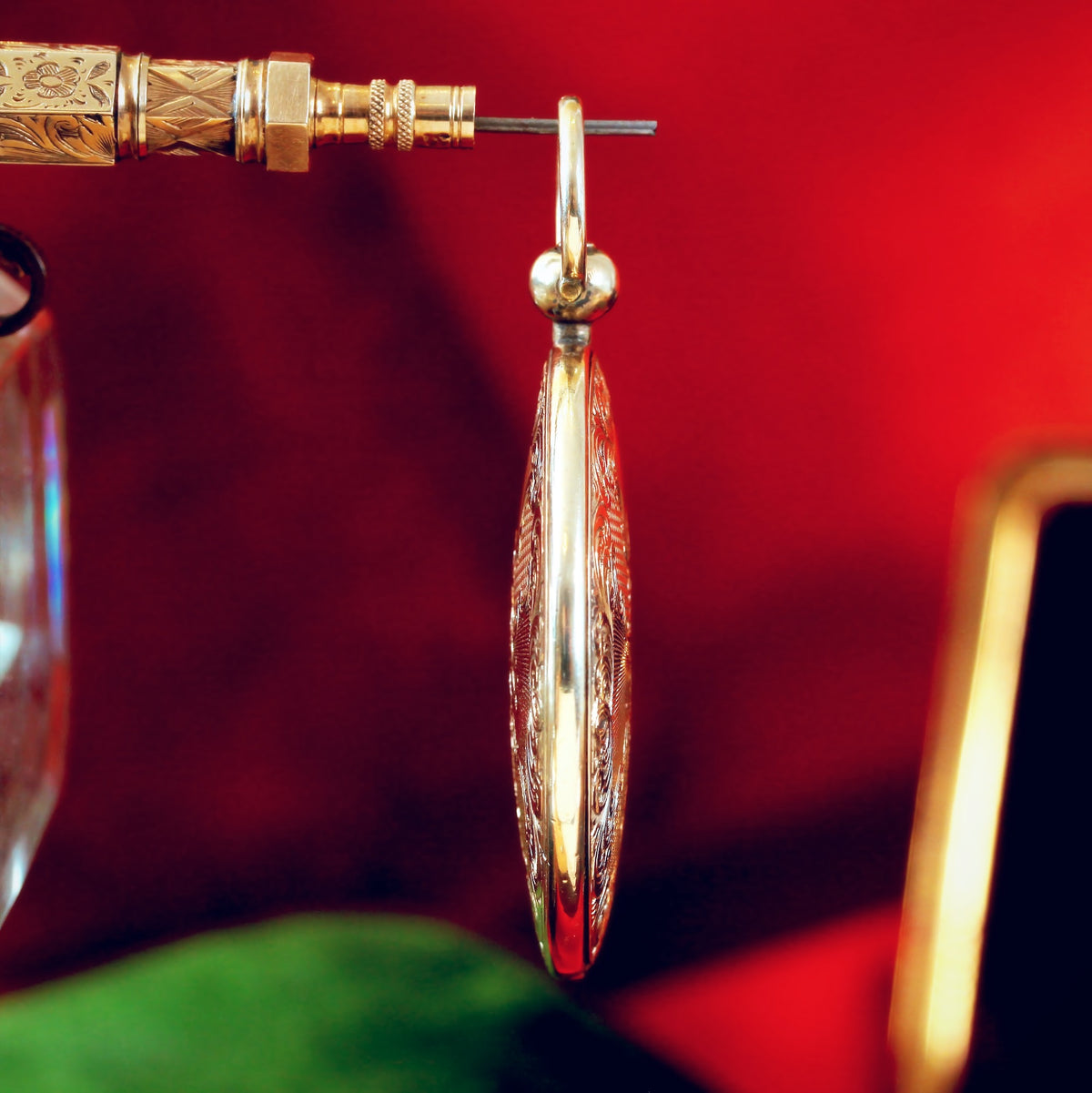 Fabulous Early Victorian Gold Watch Style Locket