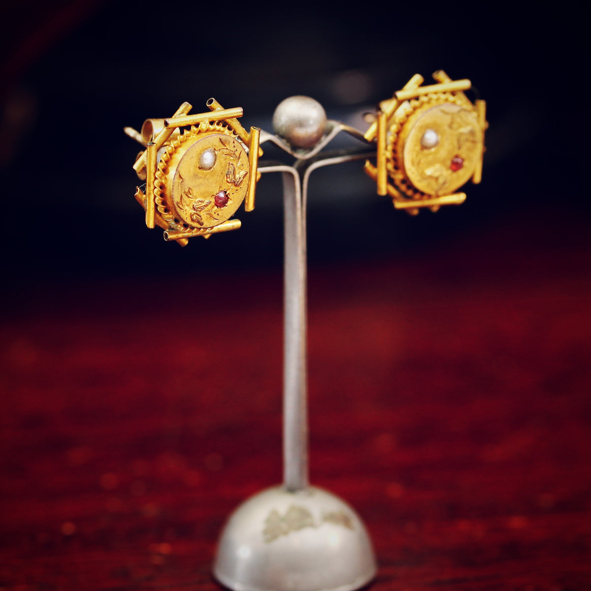 Victorian Aesthetic Movement Earrings