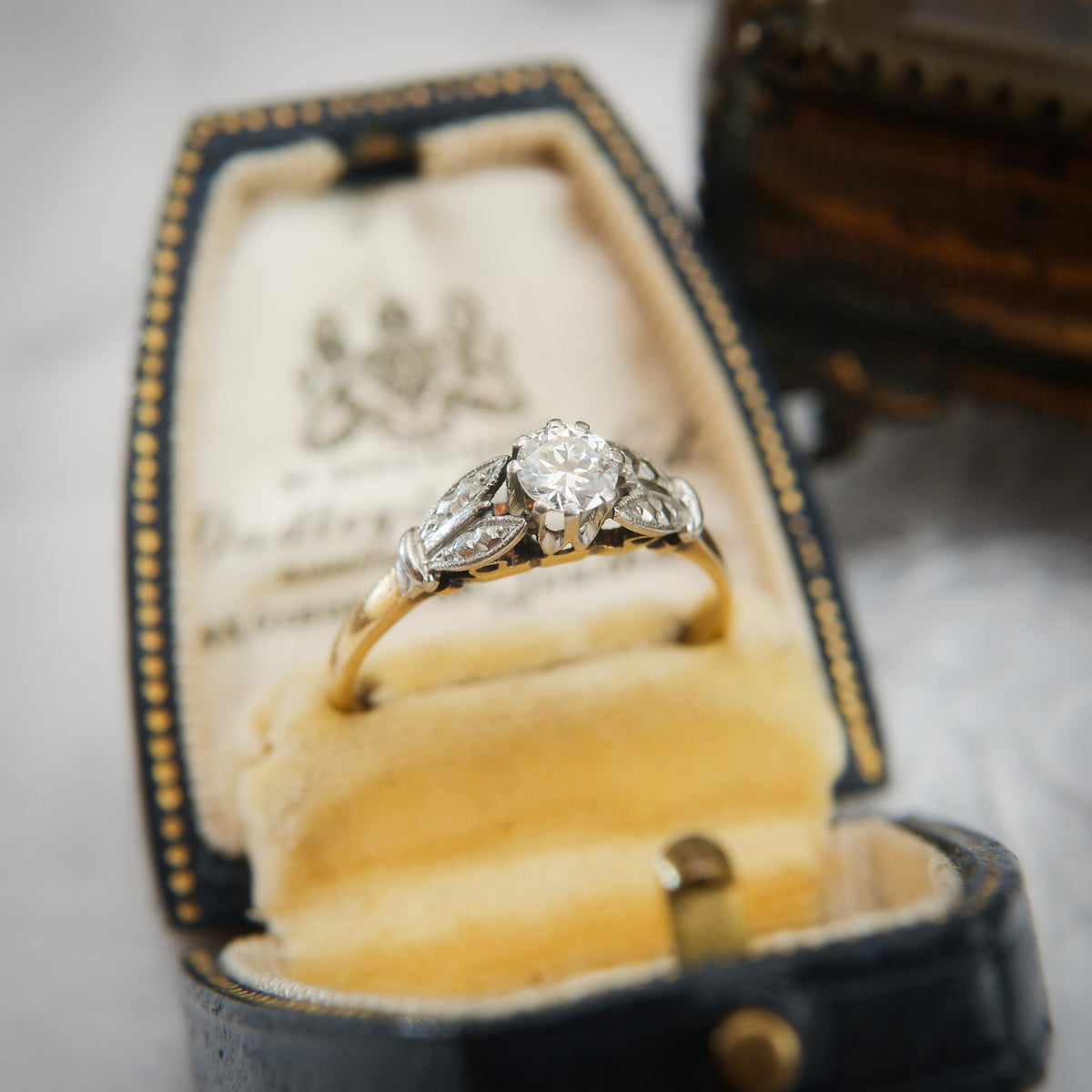 Vintage Perfection! Art Deco Diamond Engagement Ring