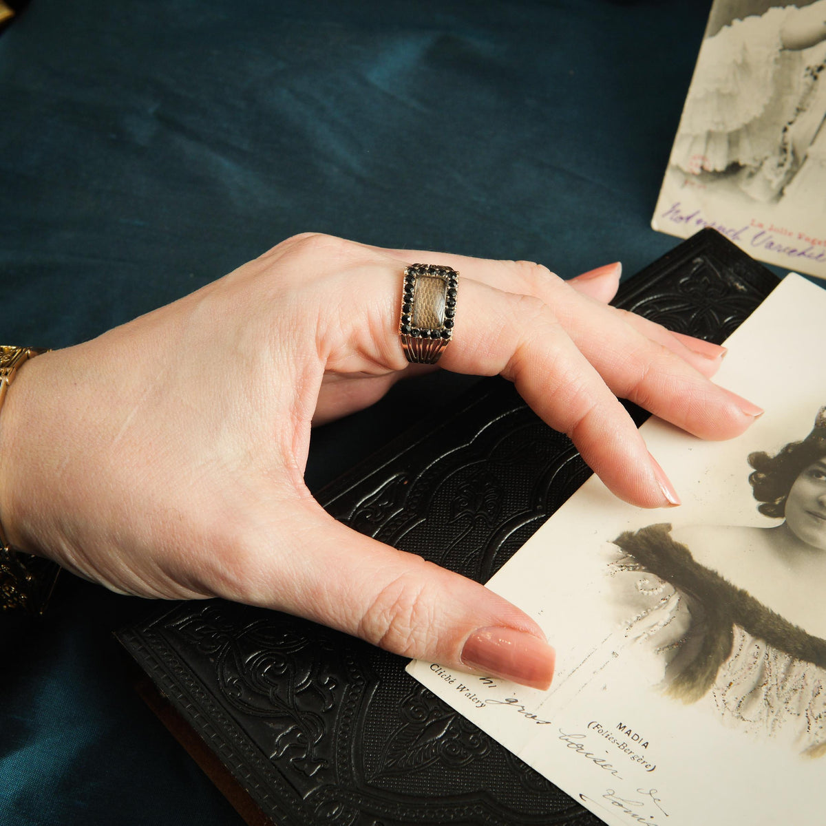 Dearly Loved Dedicated Date 1803 Georgian Mourning Ring