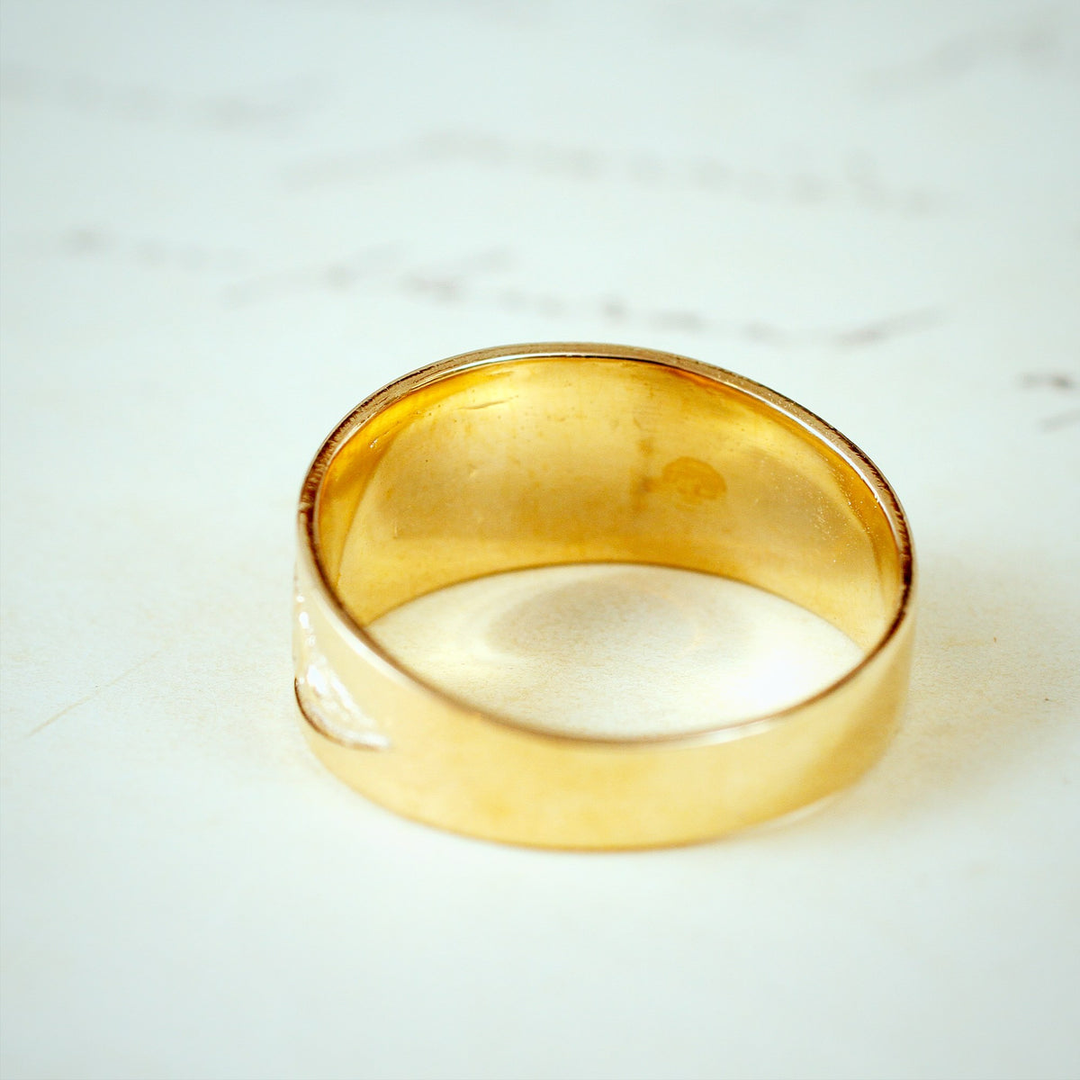 Antique Style 9ct Gold MIZPAH Ring